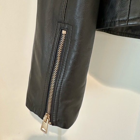 AllSaints Vela Leather Jacket NWT - Picture 9 of 12